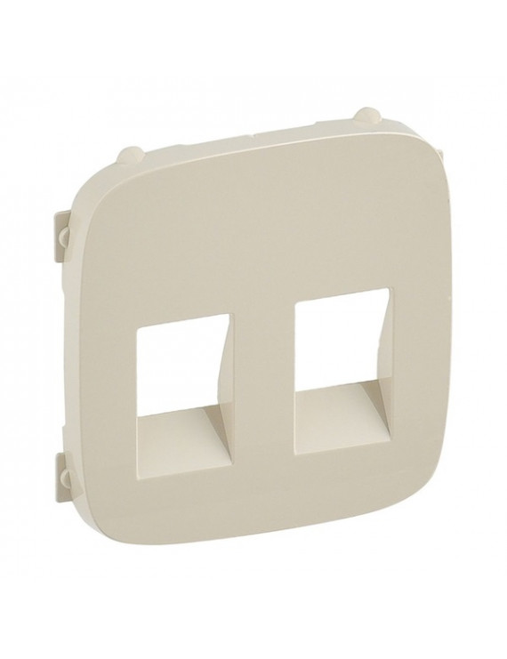 Legrand 755376 Valena Allure elefáncsont kettős hangszóróaljzat burkolat