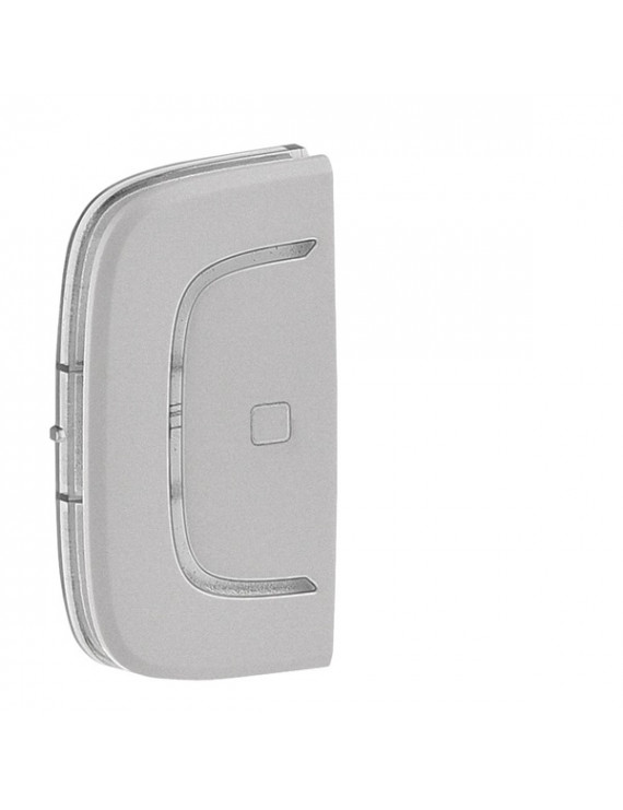Legrand 755443 MyHome/Valena Allure alumínium stop jobb vagy bal oldali burkolat