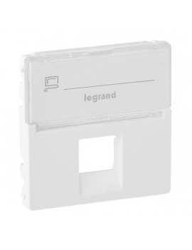 Legrand 755470 Valena Life címketartóval fehér 1xRJ45 csatlakozóaljzat burkolat