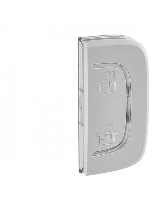 Legrand 755538 MyHOME/Valena Allure aluminium GEN BE/KI jobb oldali burkolat
