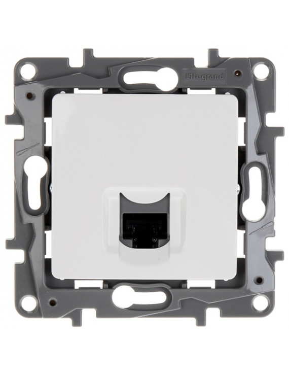 Legrand 764573 Niloé fehér RJ45 Cat 6 UTP csatlakozóaljzat