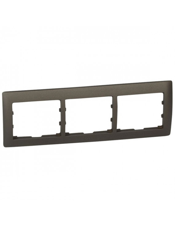 Legrand 771203 Galea Life vízszintes mélybronz 3-as keret