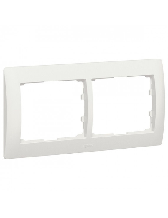 Legrand 771502 Galea Life vízszintes gyöngyház 2-es keret