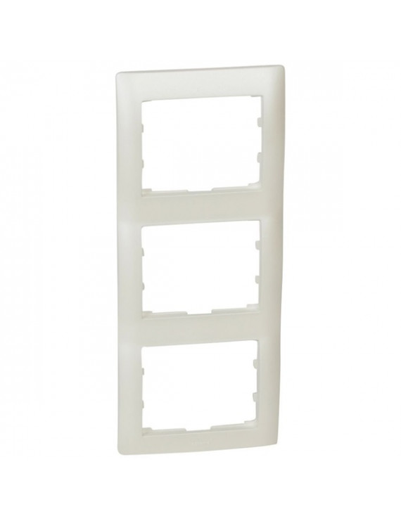 Legrand 771507 Galea Life függőleges gyöngyház 3-as keret