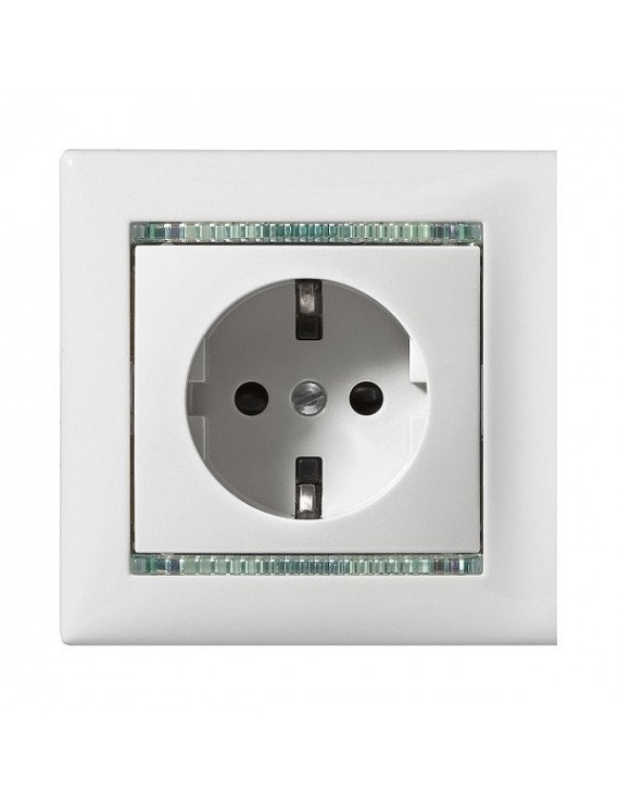 Legrand 774321 Valena elefántcsont 2P+F földelt csatlakozóaljzat gyermekvédelemmel