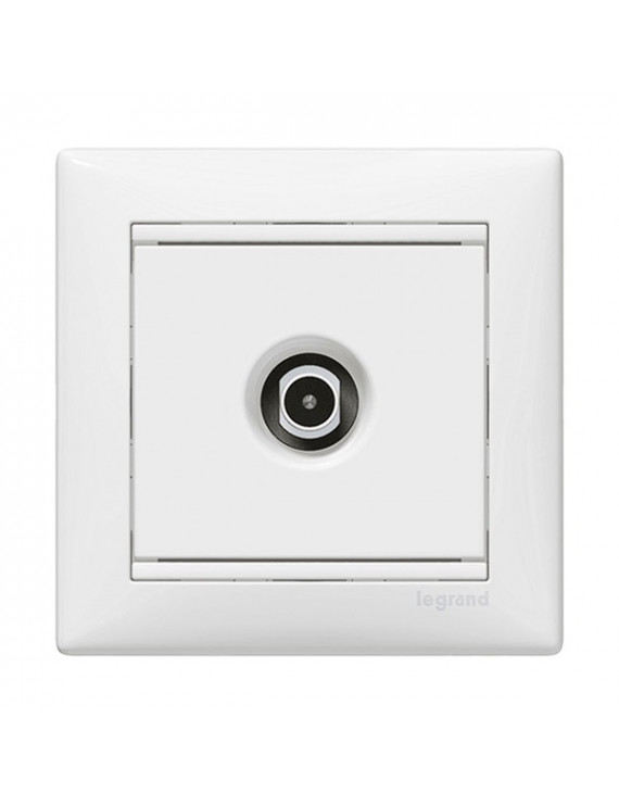 Legrand 774431 Valena átmenő fehér TV antenna-csatlakozóaljzat