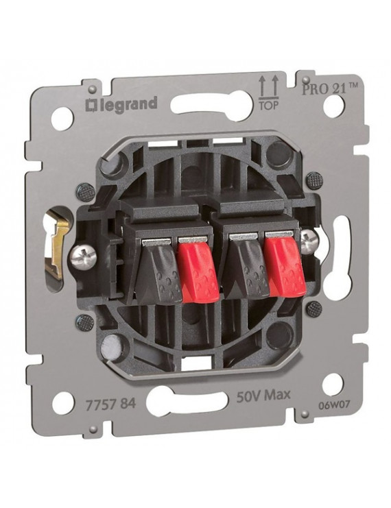 Legrand 775784 Galea Life sztereo hifi hangszóró aljzat