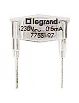 Legrand 775897 Legrand 230V 0,5mA zöld glimmlámpa