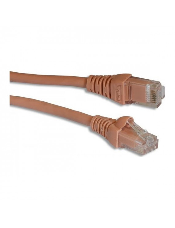 Legrand Cat5e (U/UTP) világos rózsaszín 5 méter Linkeo árnyékolatlan patch kábel