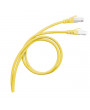 Legrand Cat6A (S/FTP) sárga 5 méter LCS3 árnyékolt patch kábel