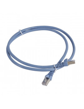 Legrand Cat6 (F/UTP) világos kék 1 méter Linkeo árnyékolt patch kábel