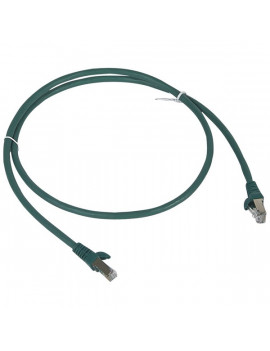 Legrand Cat6 (F/UTP) zöld 1 méter LCS3 árnyékolt patch kábel