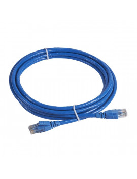 Legrand Cat6 (U/UTP) kék 3 méter LCS3 árnyékolatlan patch kábel