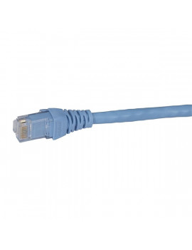 Legrand Cat6 (U/UTP) világos kék 1 méter Linkeo árnyékolatlan patch kábel