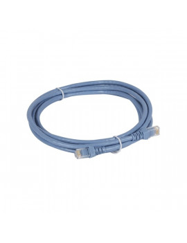 Legrand Cat6 (U/UTP) világos kék 3 méter Linkeo árnyékolatlan patch kábel