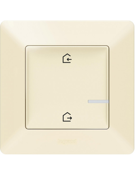 Legrand Valena Life Netatmo Intelligens Vezeték nélküli főkapcsoló - Érkezés/Távozás funkcióval elefántcsont