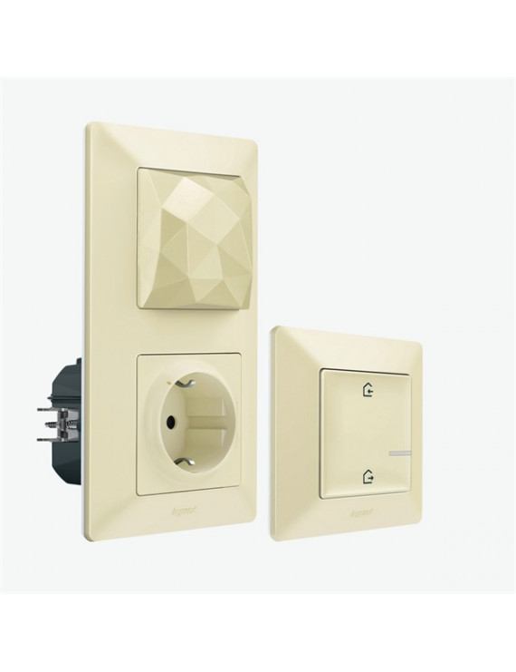 Legrand Valena Life Netatmo Kezdő csomag - Központi egység intelligens csatlakozóaljzattal + főkapcsoló - elefántcsont