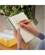 Leitz COSY Soft touch B5 bársony szürke vonalas spirálfüzet