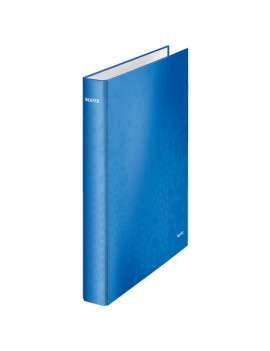 Leitz Wow A4 4 gyűrűs kék gyűrűskönyv