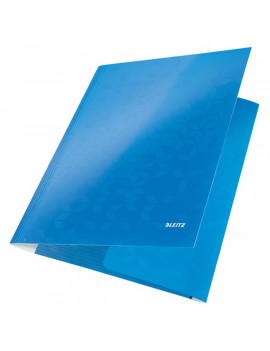 Leitz Wow A4 karton kék gumis mappa