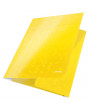 Leitz Wow karton sárga gumis mappa