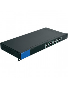 Linksys SMB LGS124P 24port POE+ 10/100/1000Mbps LAN nem menedzselhető Switch