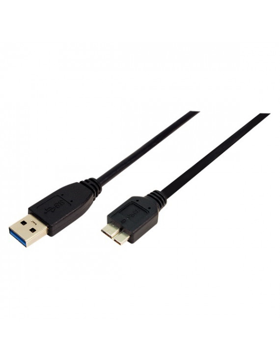 LogiLink CU0027 USB 3.0 A->B Micro 2x apa 2 m csatlakozó kábel