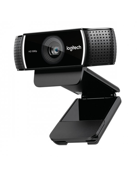 Logitech C922 Pro 1080p mikrofonos fekete webkamera