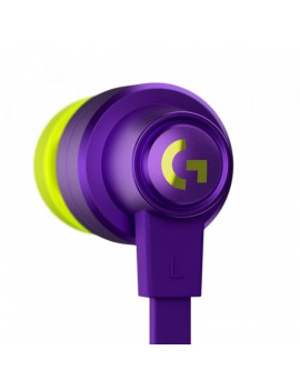 Logitech G333 mikrofonos lila gamer fülhallgató