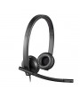 Logitech H570e USB fekete headset