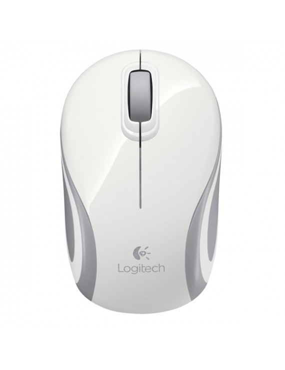 Logitech M187 vezeték nélküli fehér notebook egér