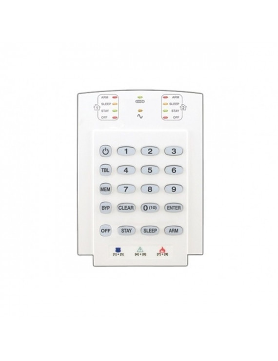 Magellan K10V vezetékes SP és MG központokhoz 10 LED-es kezelő