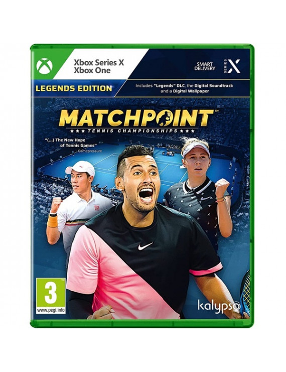 Matchpoint Tennis Championships Legends Edition Xbox One játékszoftver