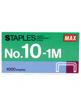 Max 10-1 No.10 1000db/doboz fűzőkapocs