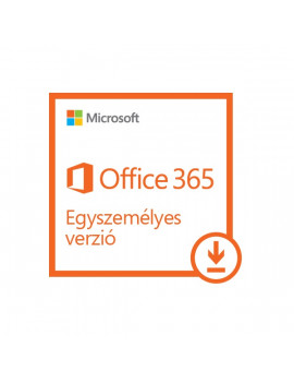Microsoft 365 Personal (Egyszemélyes verzió) 1 Felhasználó 5 Eszköz 1 év Elektronikus licenc szoftver