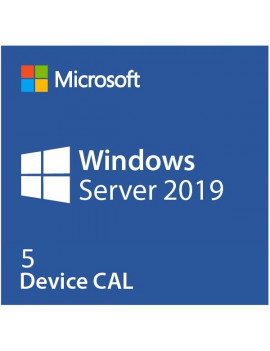 Microsoft Windows Server 2019 Device CAL  5 felhasználó ENG Oem 1pack szerver szoftver