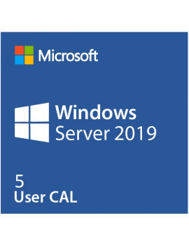 Microsoft Windows Server 2019 User CAL  5 felhasználó ENG Oem 1pack szerver szoftver