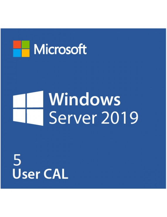 Microsoft Windows Server 2019 User CAL  5 felhasználó ENG Oem 1pack szerver szoftver