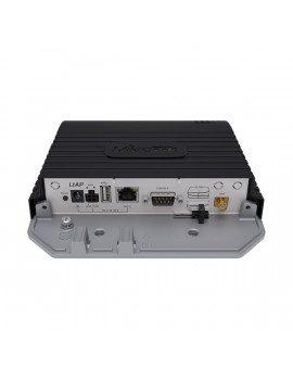 MikroTik LtAP 4G kit 1xGbE LAN GPS 1x miniPCIe 3x miniSIM foglalat kültéri WiFi accesspoint beépített LTE modemmel
