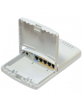 MikroTik PowerBox RB750P-PBr2 5x FE port (4xPoE out) kültéri router, L4