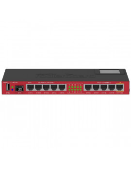 MikroTik RB2011UiAS-IN 1x SFP port, 5xLAN, 5xGbit LAN, L5 asztali router