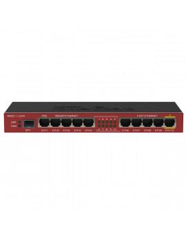 MikroTik RB2011iLS-IN 1x SFP port, 5xLAN, 5xGbit LAN, L4 asztali router