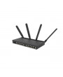 MikroTik RB4011IGS+5HACQ2HND-IN 10port GbE LAN, 1xSFP+ port, 2,4GHz & 5GHz 802.11ac wireless külső antennával