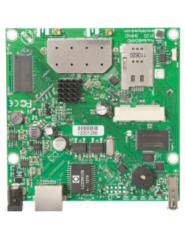 MikroTik RouterBOARD 912UAG-5HPnD 1xGbE LAN, USB, miniPCIe, 5GHz 802.11 a/n beépített rádióval