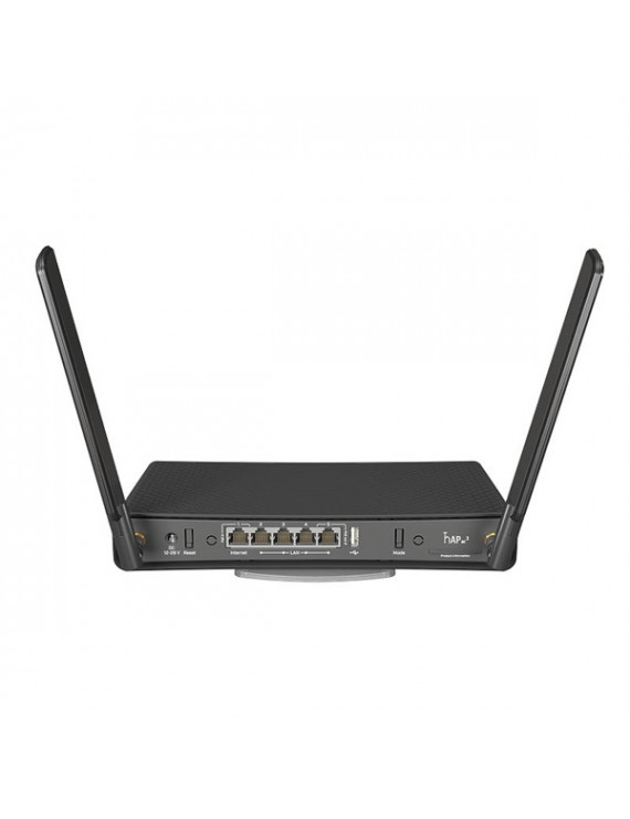 MikroTik hAP ac3 RBD53iG-5HacD2HnD AC1200 5xGbE LAN Külső antennás Dual-Band Vezeték nélküli router