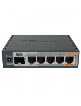 MikroTik hEX S RB760iGS L4 256MB 5x GbE port 1x GbE SFP router
