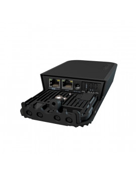 MikroTik wAP ac 2xGbE LAN 2,4GHz/5GHz Dual-band fekete Vezeték nélküli Access Point