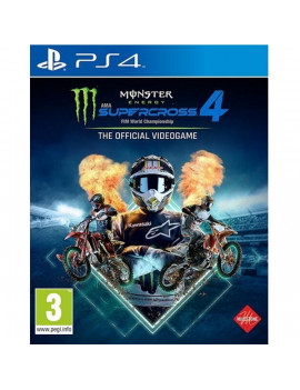 Monster Energy Supercross 4 PS4 játékszoftver
