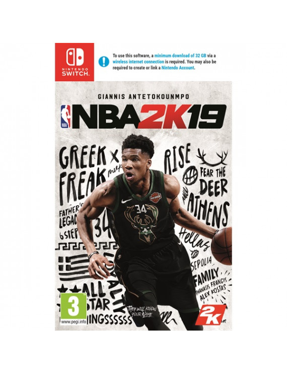 NBA 2K19 Nintendo Switch játékszoftver