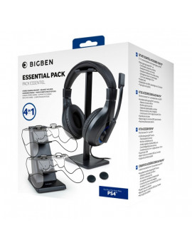 Nacon Essential Pack PS4 headset csomag